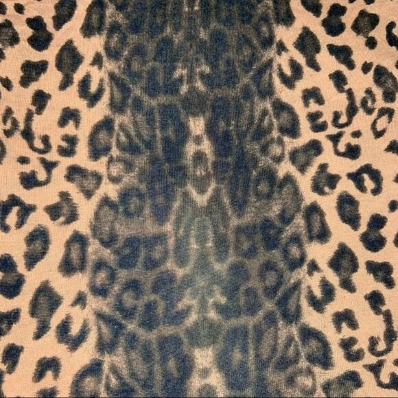 Sz Large Rebecca a Taylor Cheetah pink cardigan - Picture 12 of 13